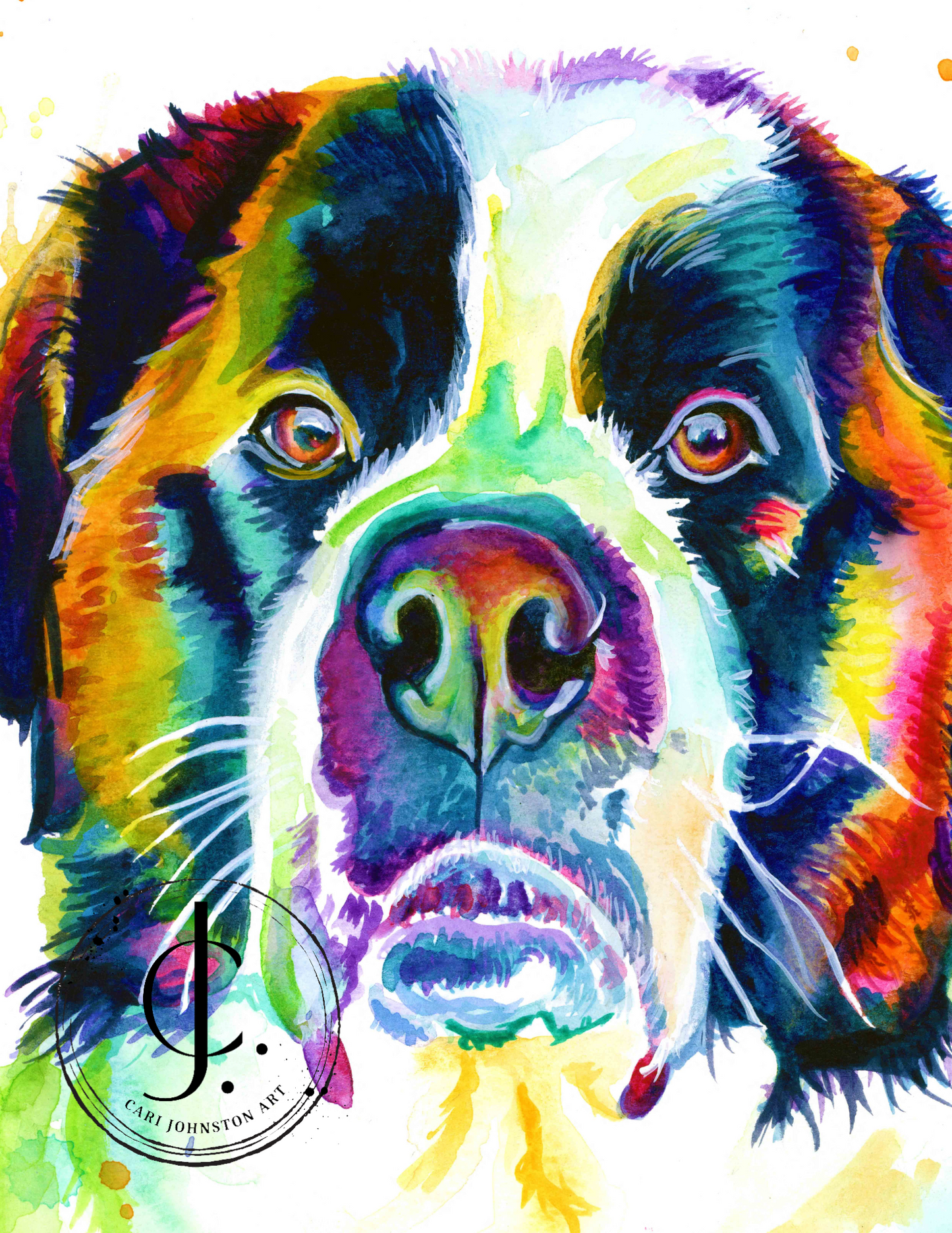 Saint Bernard Print
