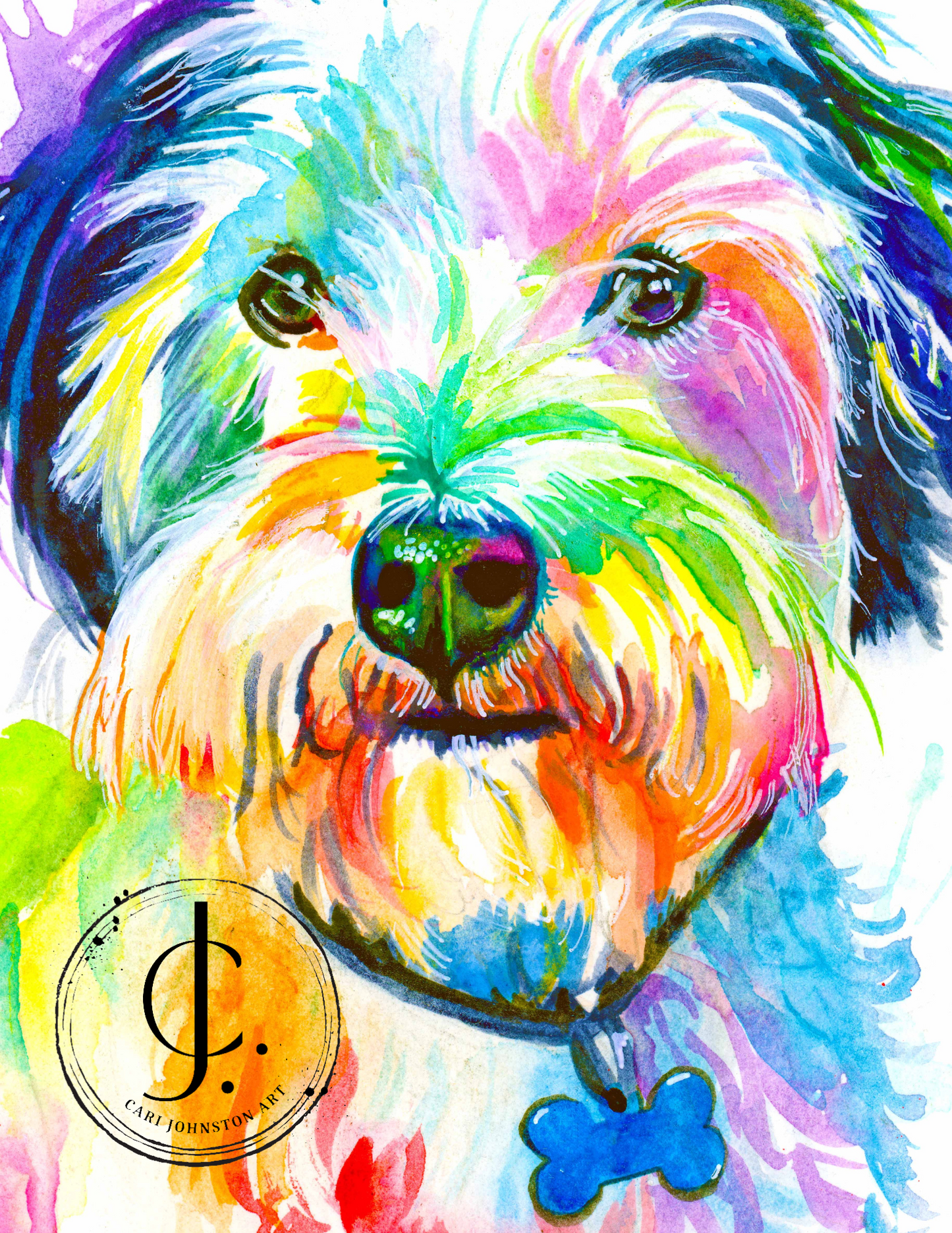 Schnoodle Print