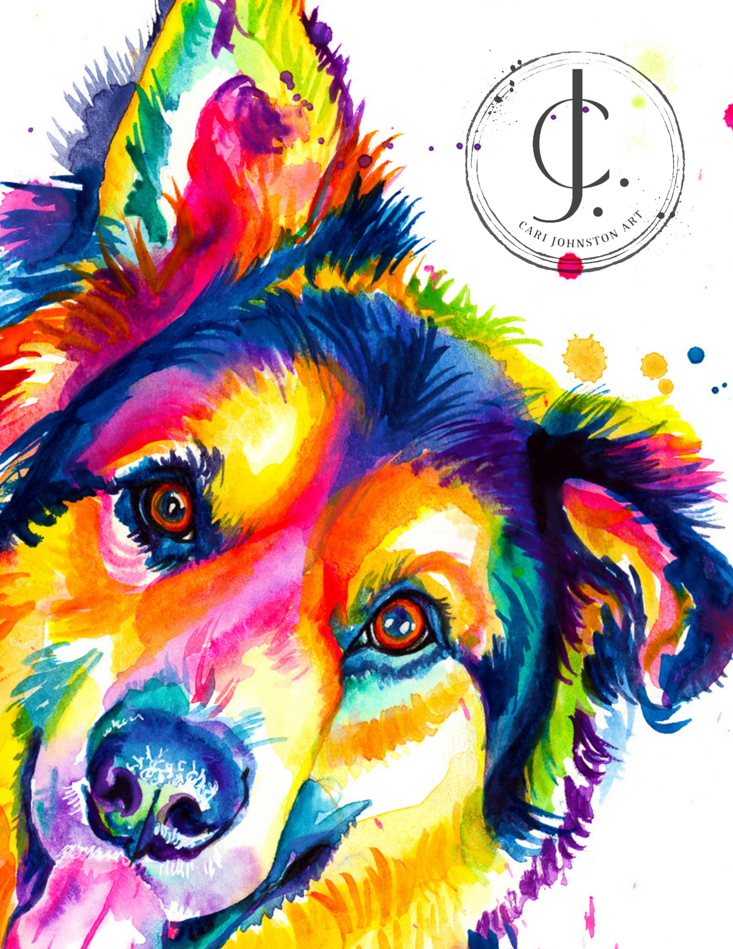 German Shepherd Print