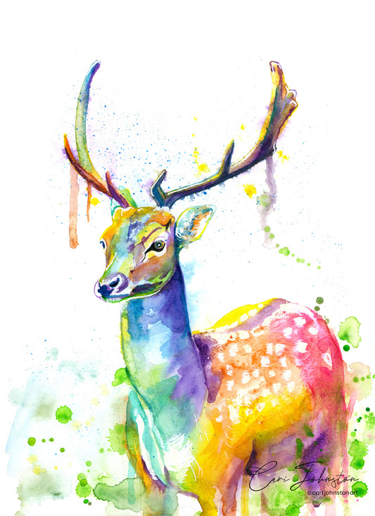 Stag Print