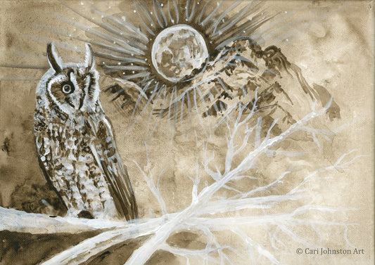 Night Guard Original Painting