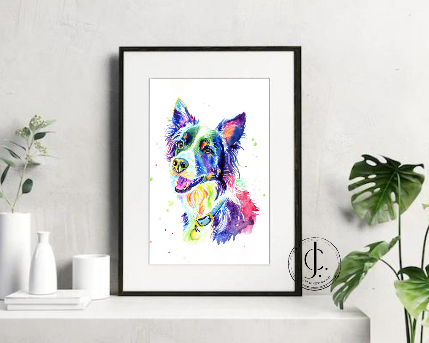 Border Collie Print