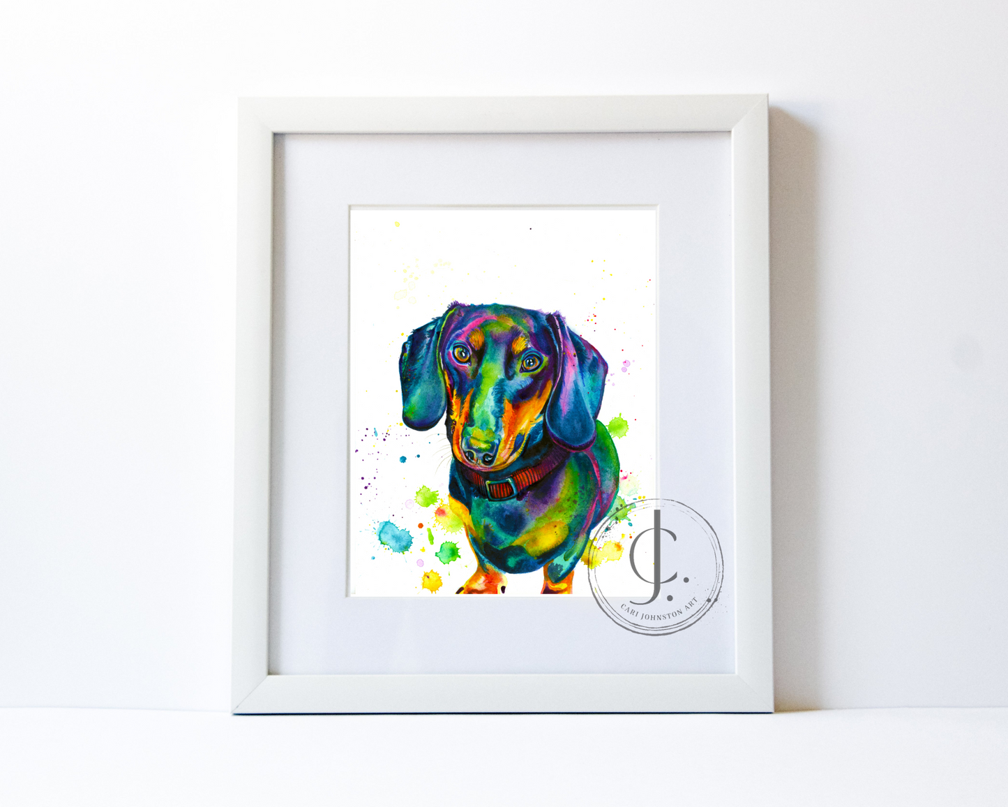 Dachshund Dog Print
