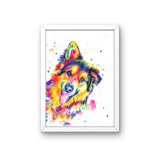 German Shepherd Print