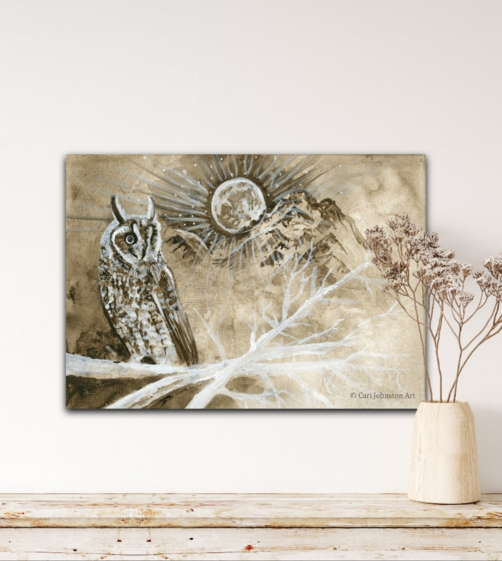 Night Guard Original Painting