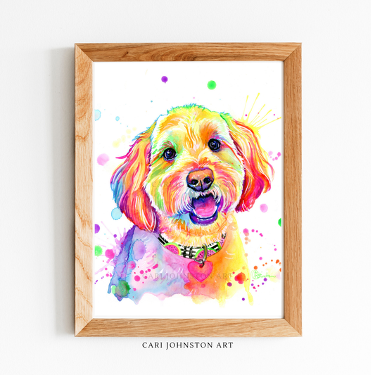 Rory the Doodle Print
