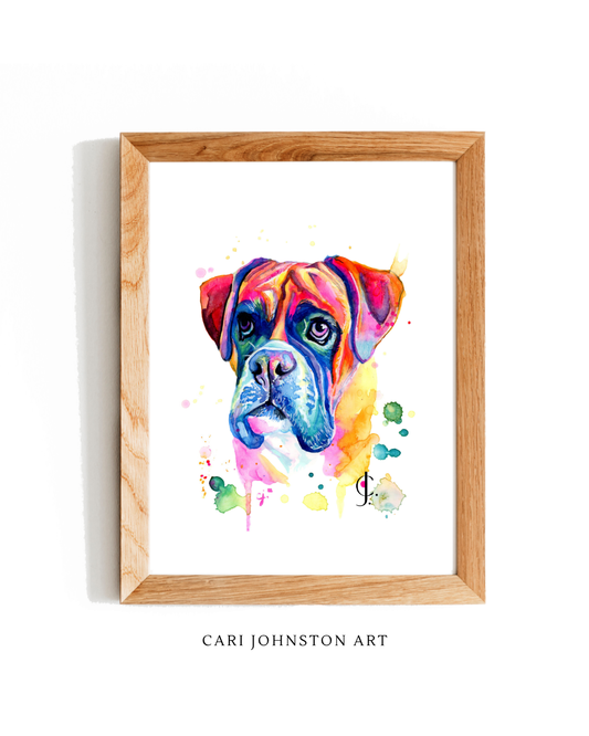 Boxer Print