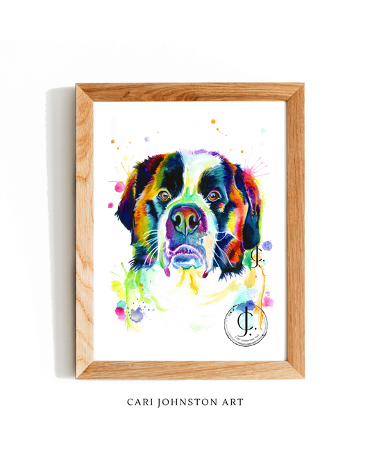 Saint Bernard Print