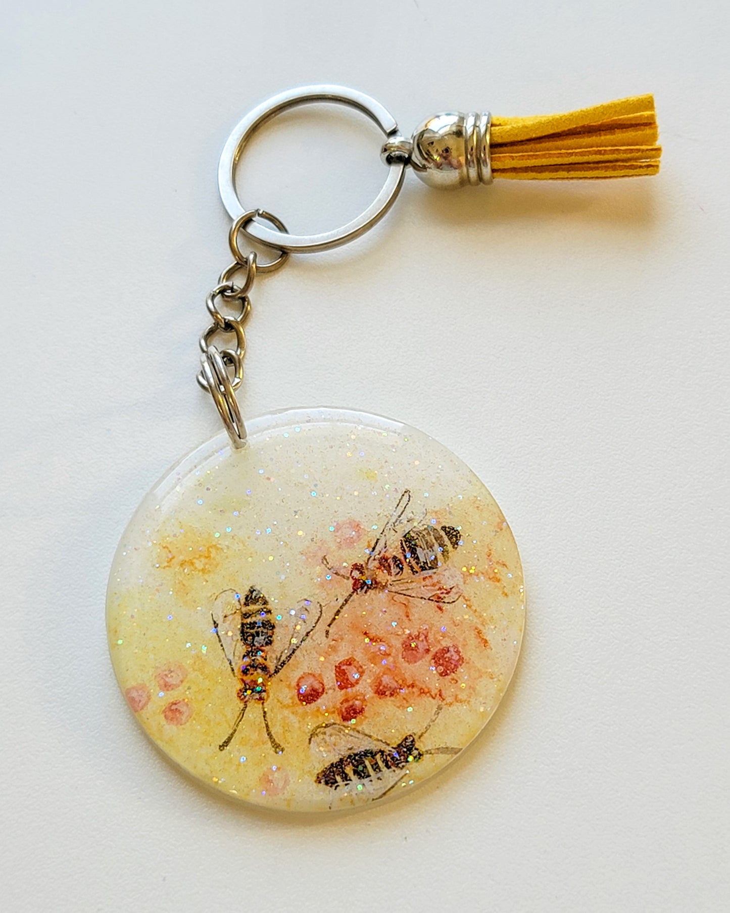 Honey Bee Keychain