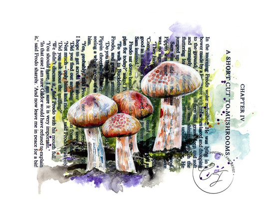 A Short Cut to Mushrooms i Print