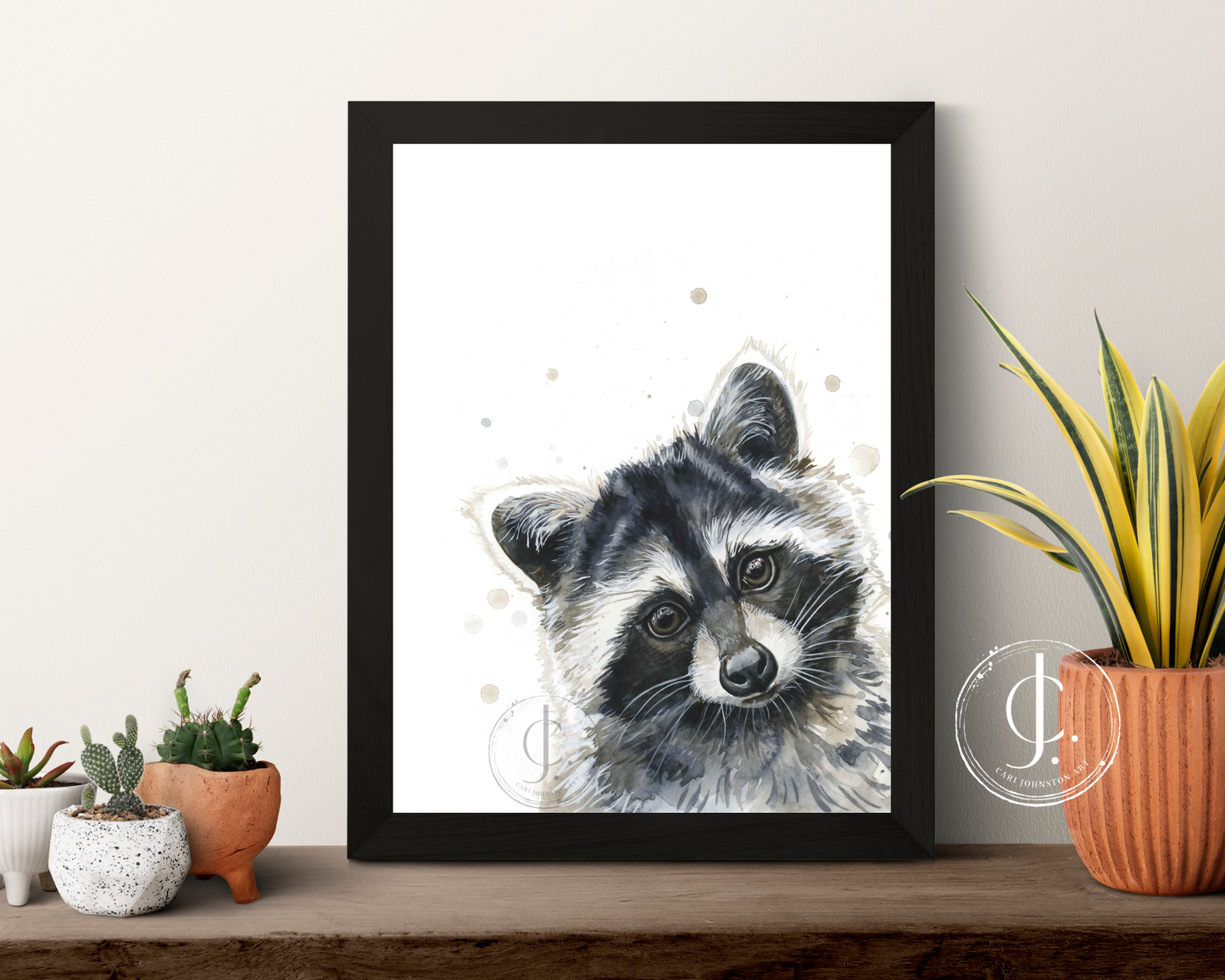 Racoon Print