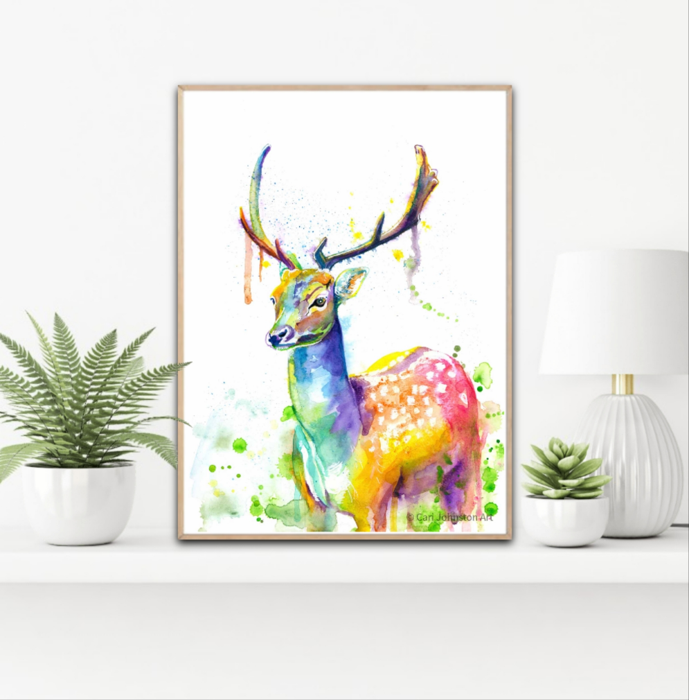 Stag Print