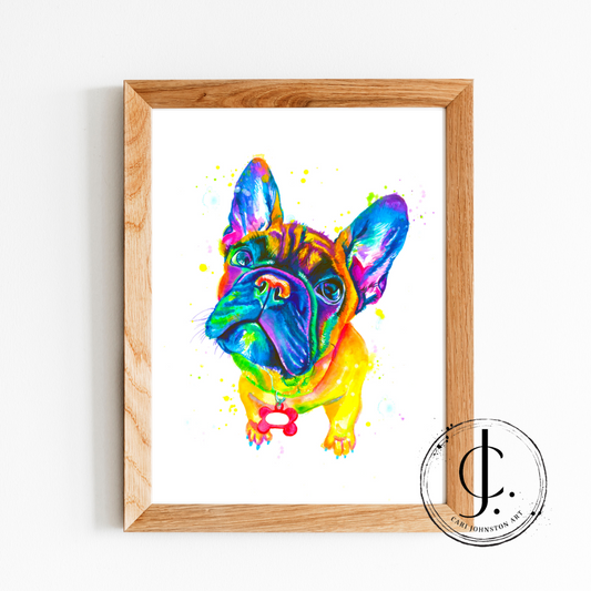 French Bulldog Print