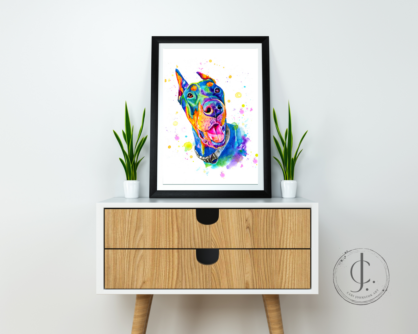 Doberman Print