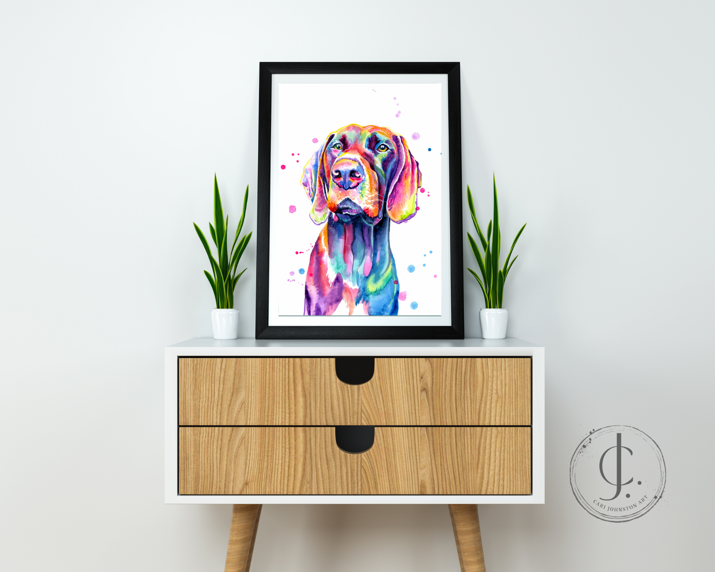 German Shorthaired Pointer Lola Print