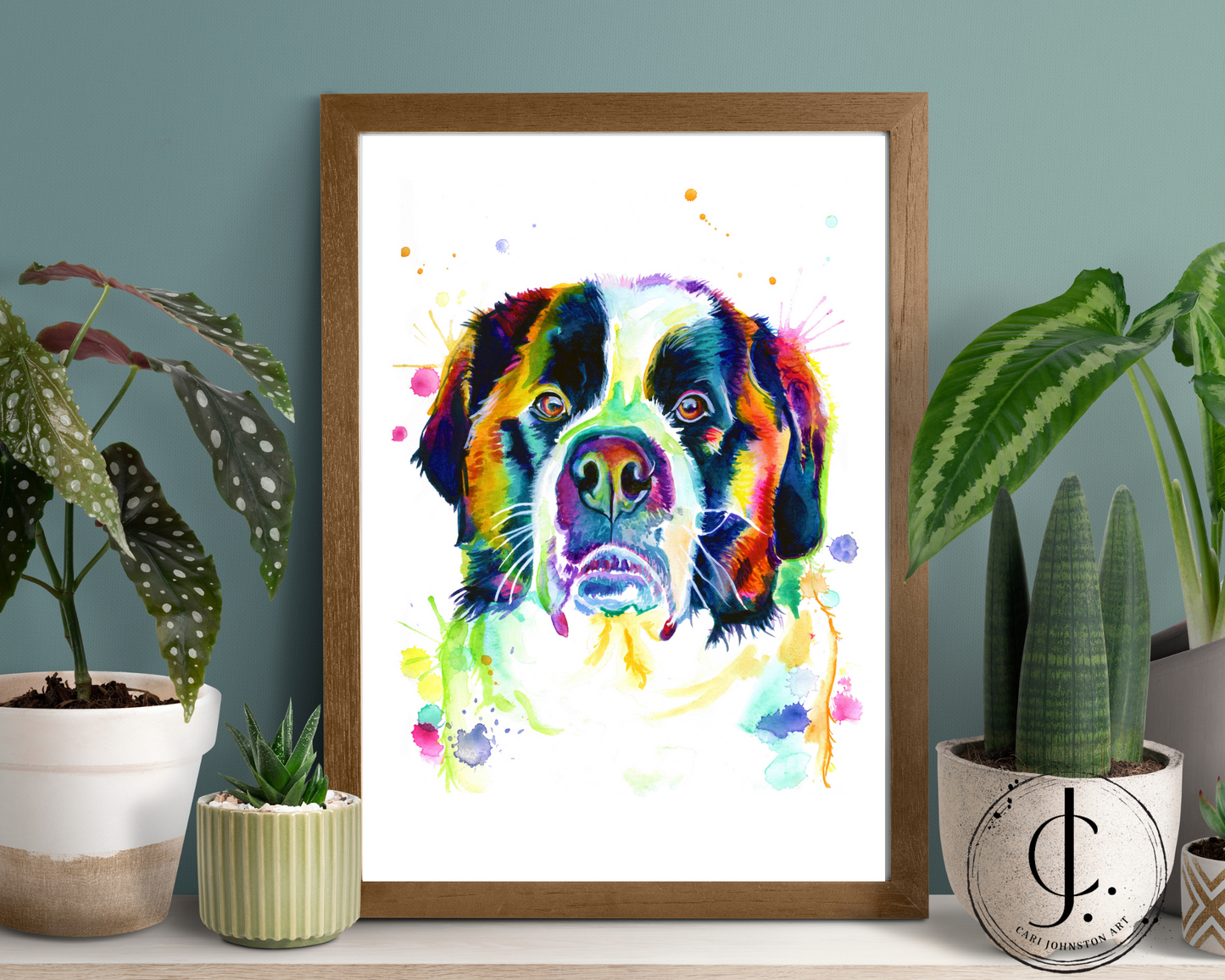 Saint Bernard Print