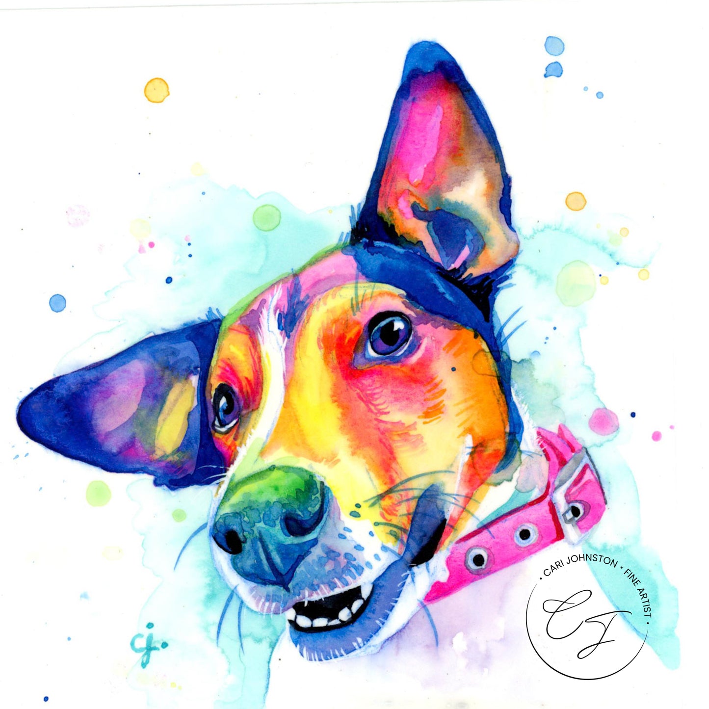 Jack Russel Terrier Painting