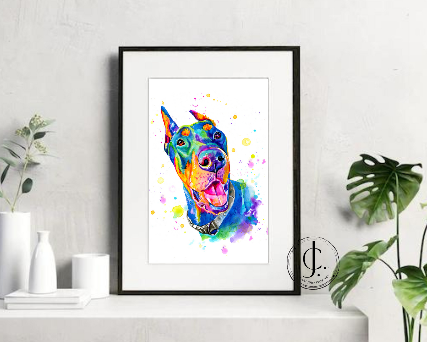 Doberman Print